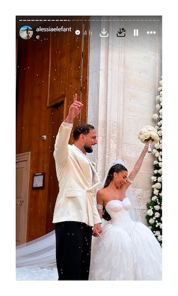 Casamiento de Gianluigi Donnarumma y Alessia Elefante