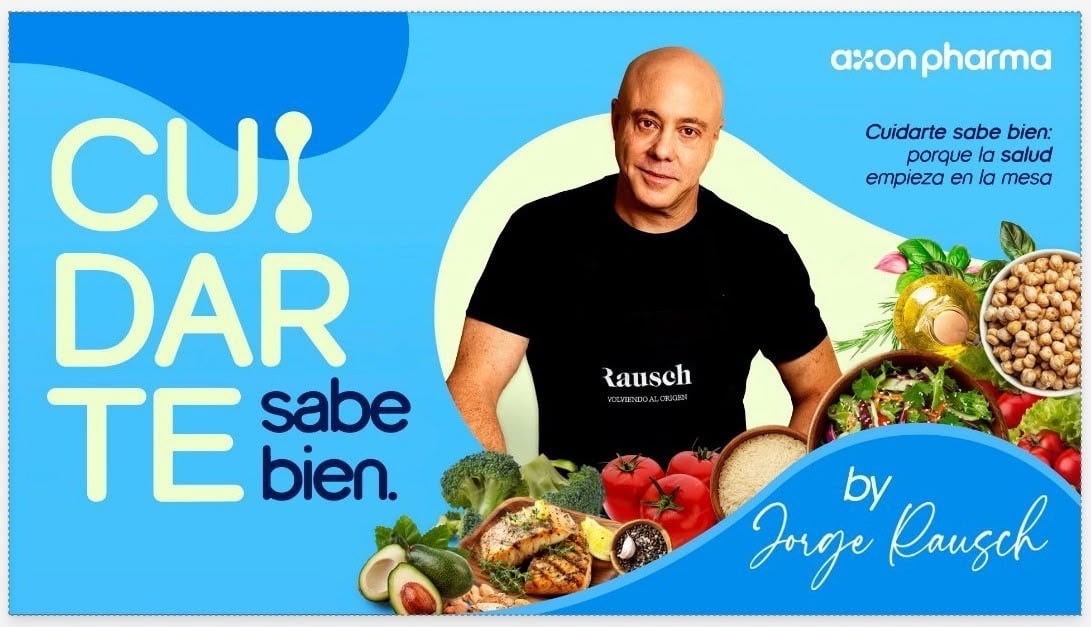 Jorge Rausch lleva la nutrición clínica a la cocina - crédito cortesía