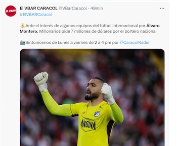 El portero volvería al balompié