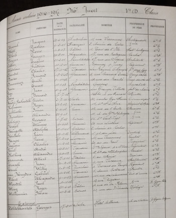 Las notas de la clase de Borges en Ginebra