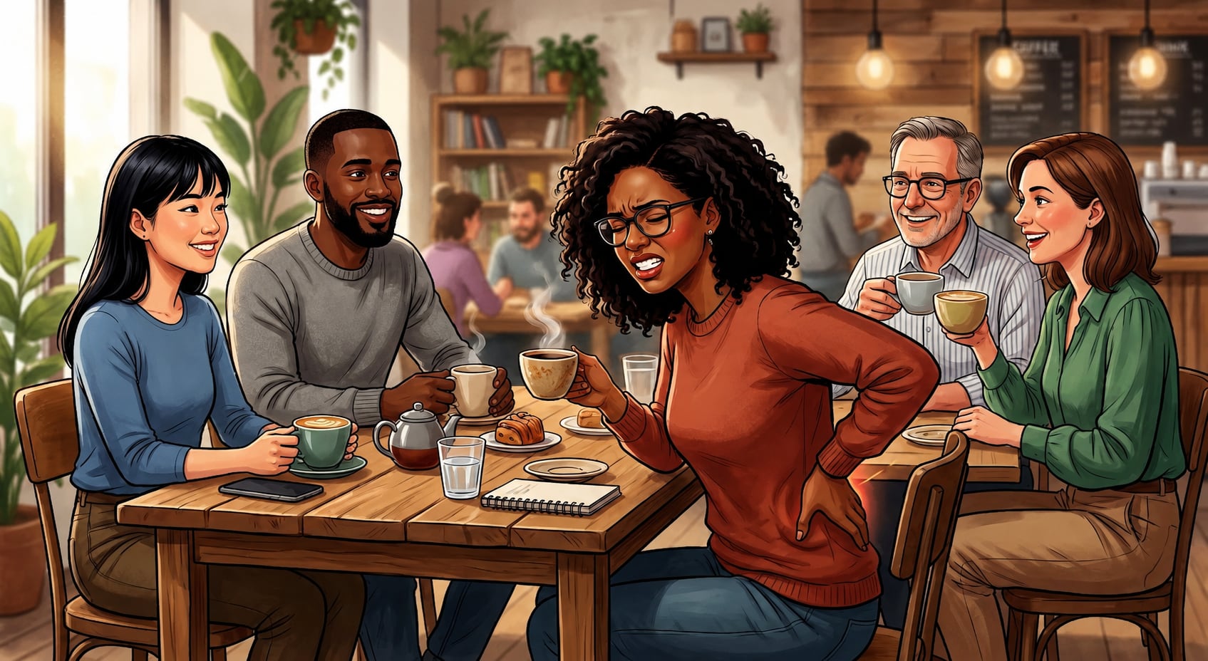 El metabolismo lento de la cafeína, causado por la variante genética CYP1A2, intensifica y prolonga los efectos del consumo de café en el organismo (Imagen Ilustrativa Infobae)