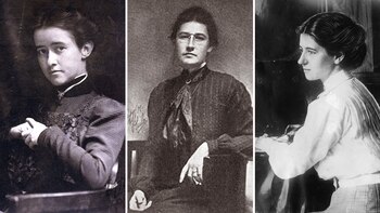 Las artistas Elizabeth Shippen Green,