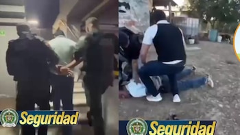 En video quedó registrado el