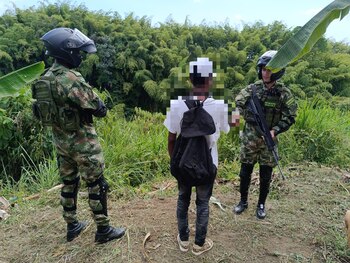 Se desmovilizó Alias Guanábana del