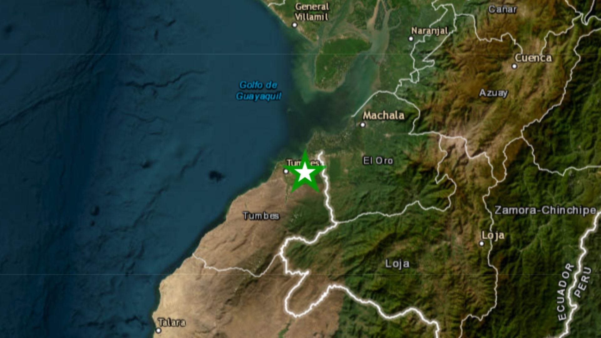 Sismo en Tumbes