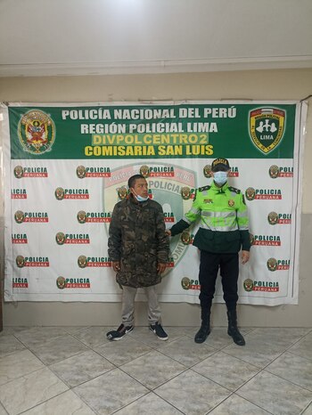 Sujeto cuenta con antecedentes por