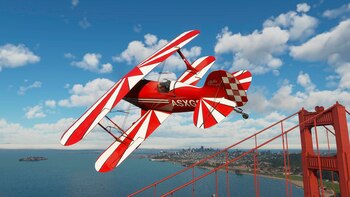 Foto del simulador de vuelo