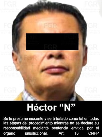 Fue detenido la noche del pasado 11 de junio. Crédito: FGR