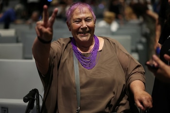 La activista Paca Blanco en