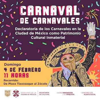 Zócalo; CDMX; Carnaval