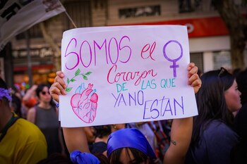 Marcha por el dia de la mujer 8M