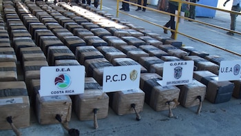 Operación conjunta entre Costa Rica y Estados Unidos permite histórico decomiso de drogas en el Pacífico Sur