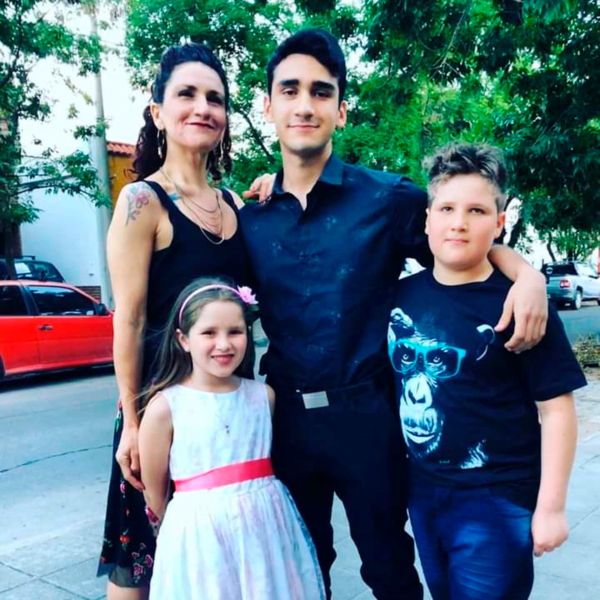 Agustín siempre tuvo la seguridad de que su mamá se iba a curar.