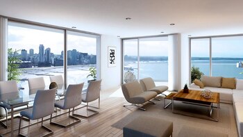 Son viviendas luminosas y con generosa altura de piso a techo, promedian los 3 metros