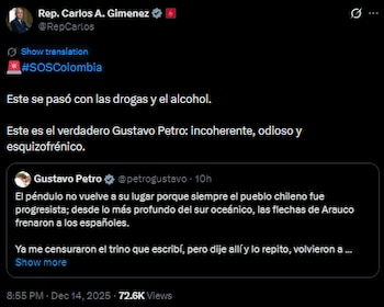 Pronunciamiento de Petro sobre resultado