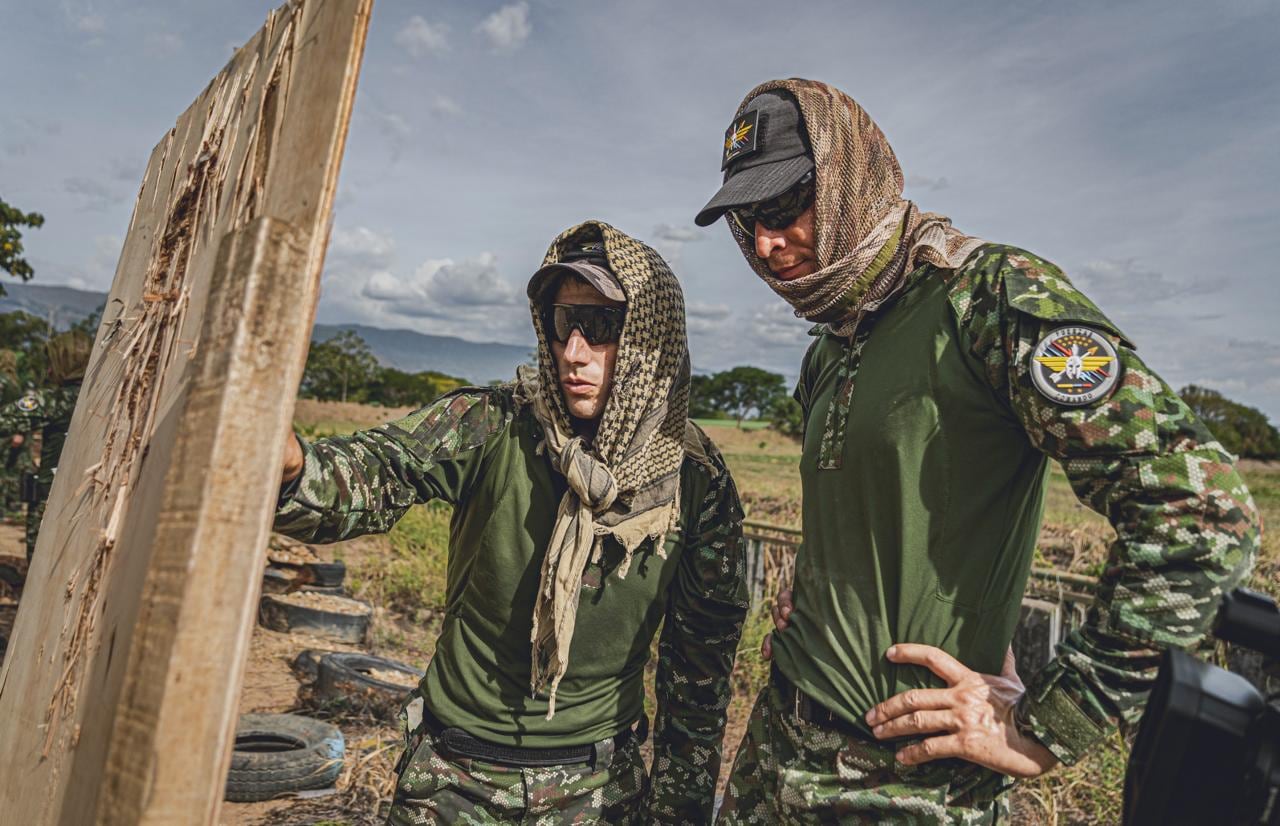 La edición se realizó del 24 al 28 de agosto con delegaciones de más de 20 países del continente, incluidas unidades policiales especiales, en una agenda de ejercicios orientados a operar bajo estrés y error mínimo - crédito prensa Fuerzas Militares