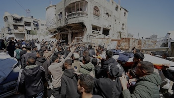 Un ataque israelí mata a siete palestinos en el campamento de refugiados gazatí de Bureij