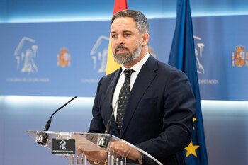 Santiago Abascal, líder de Vox,
