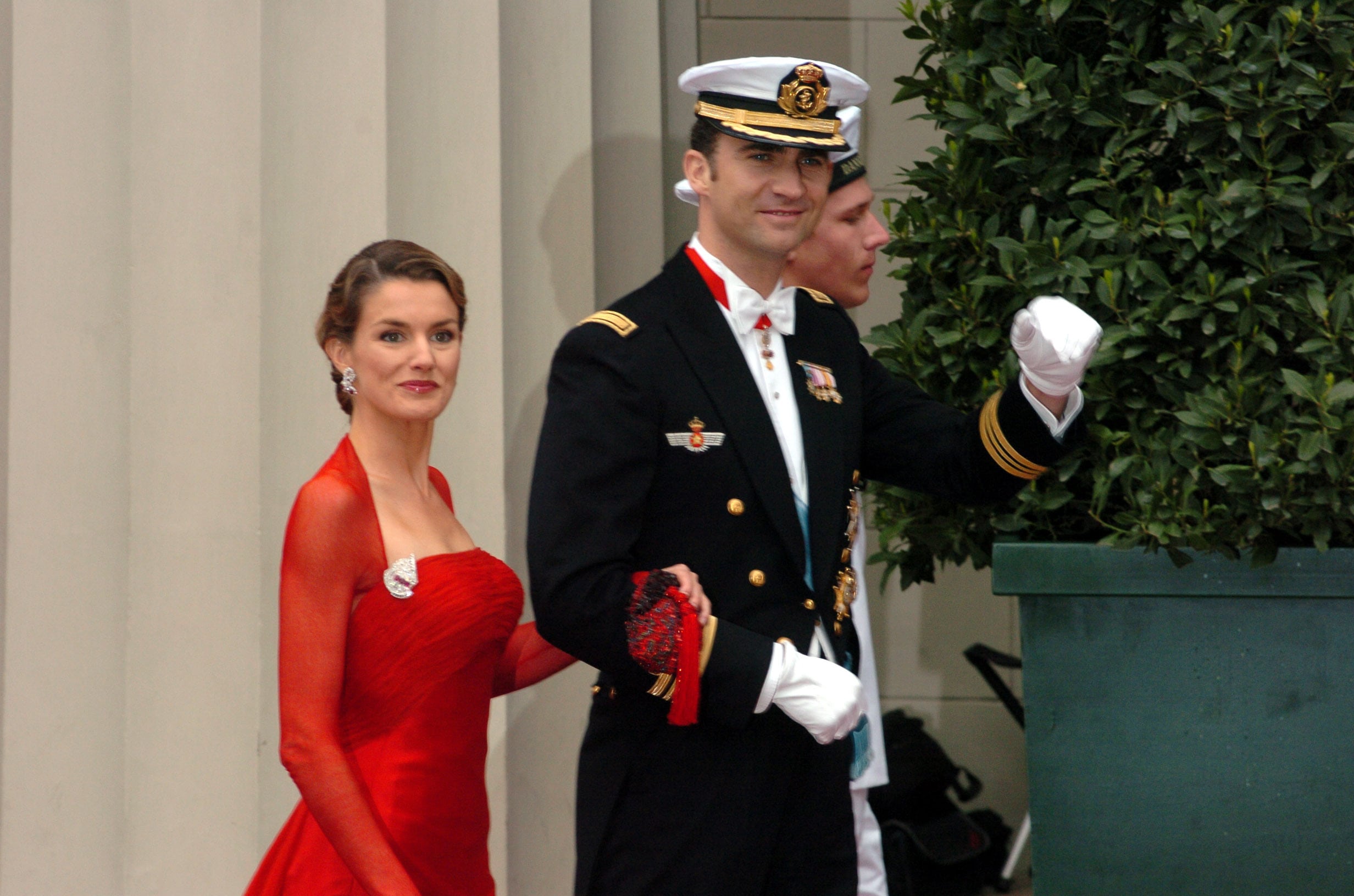 Felipe y Letizia de España en la boda de Federico y Mary de Dinamarca. (Europa Press)