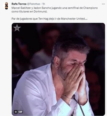 Meme del PSG - Borussia