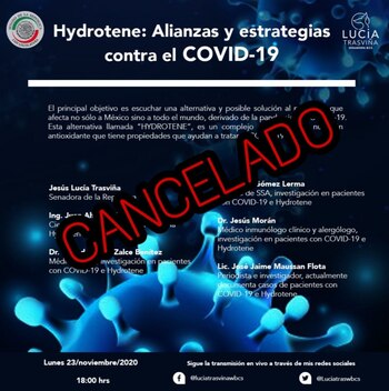 El evento fue cancelado por