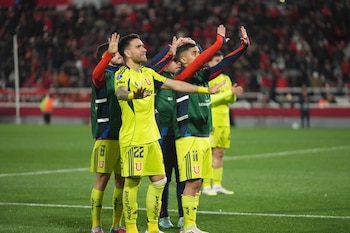 Los jugadores de U de