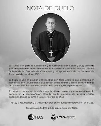 La asunción de Teodoro Gómez en abril de 2023 lo convirtió en el primer hondureño al frente de la Diócesis de Choluteca.