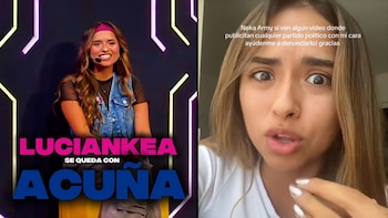 Lucianeka advierte por uso de su imagen en campaña de César Acuña y rechaza apoyo: “Nunca votaría por él”