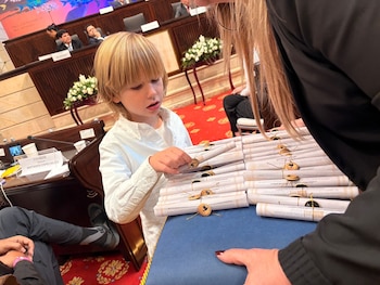 La jornada legislativa fue suspendida por falta de quórum, al registrarse la presencia de un número insuficiente de congresistas en el recinto - crédito Senado de la República