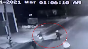 Motociclista resultó gravemente herido por