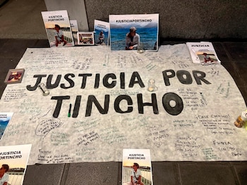 #JusticiaPorTincho: sus amigos hicieron varias