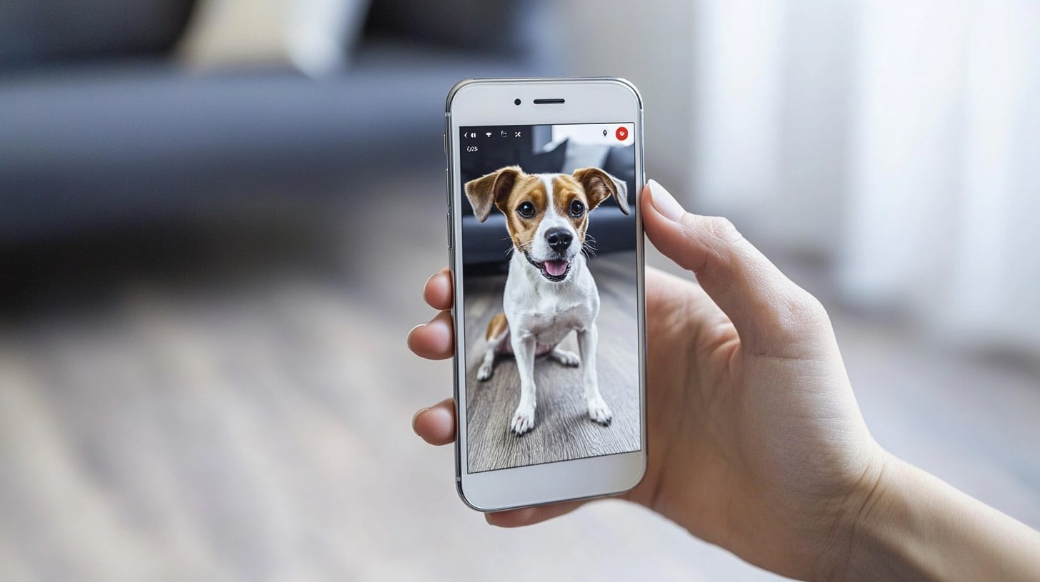 Persona registrando una pelea de animales con su cámara, mostrando un encuadre donde un animal es el centro de atención. - (Imagen Ilustrativa Infobae)