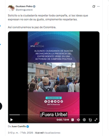 El presidente Gustavo Petro pidió