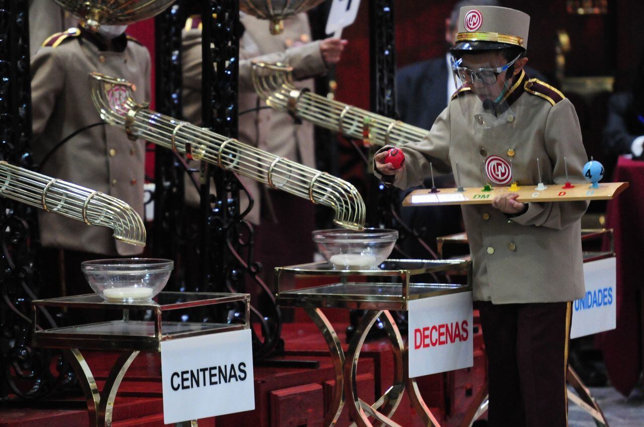 Sorteo de la Lotería Nacional (Foto: Cuartoscuro)