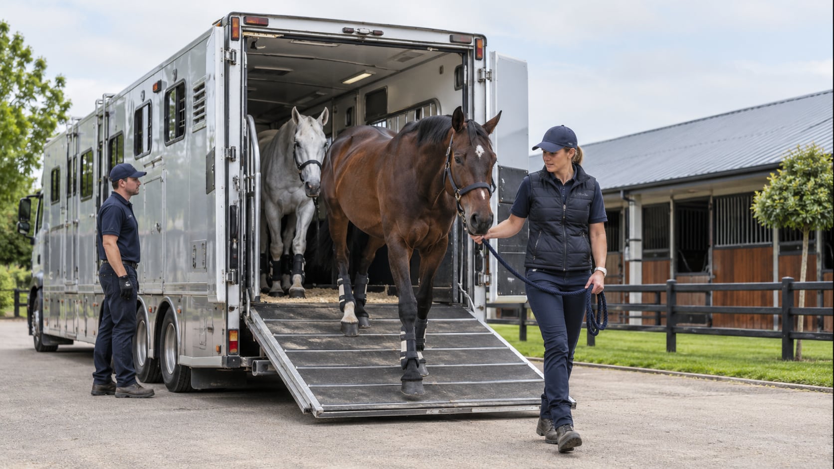 La Argentina es uno de los principales exportadores de caballos en pie del mundo (Foto: Movant Connection)