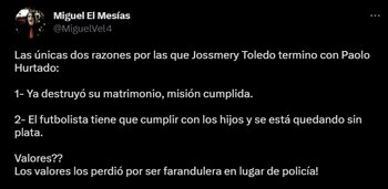 Jossmery Toledo causó revuelo en