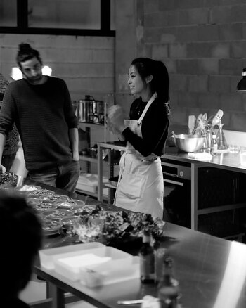 Esta hija de inmigrantes fusiona