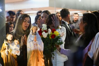 Maria Claudia Tarazona, wife of