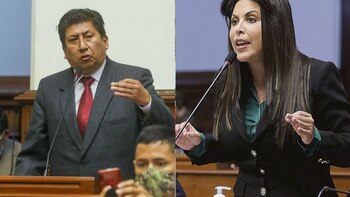 Patricia Chirinos chama Hernán Condori