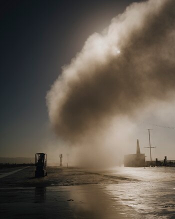 Una solución de agua salada
