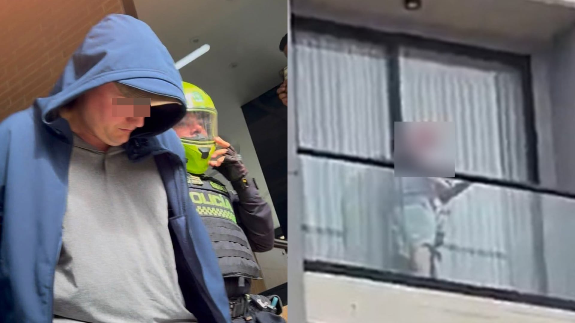 La Policía Nacional de Colombia confirmó un presunto caso de abuso infantil en un edificio residencial de Bogotá tras la alerta de varios vecinos - crédito @ColombiaOscura/X