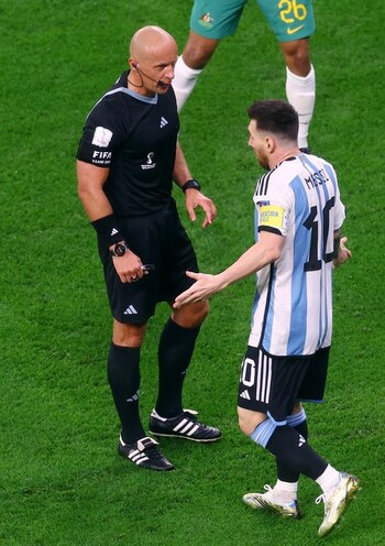 Foto de archivo del árbitro