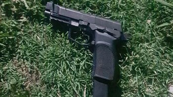 El arma Bersa calibre 9