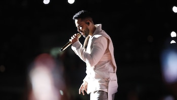 Romeo Santos dio su primer