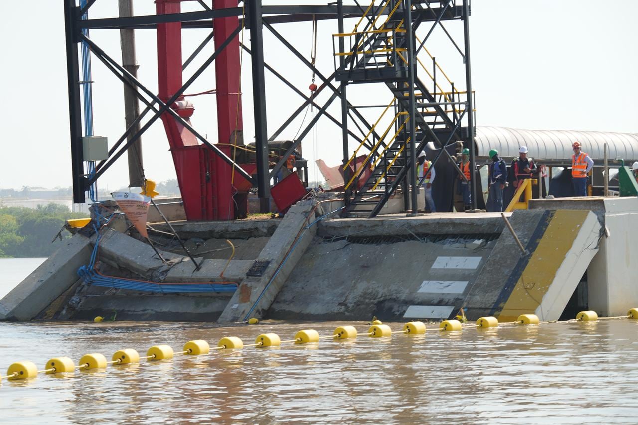 El alcalde Dumek Turbay visitó la infraestructura del canal - crédito @dumek_turbay/X