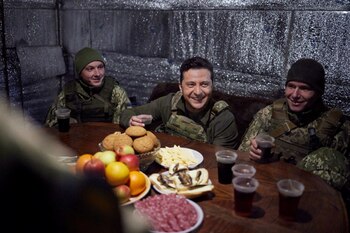 El presidente de Ucrania, Volodymyr