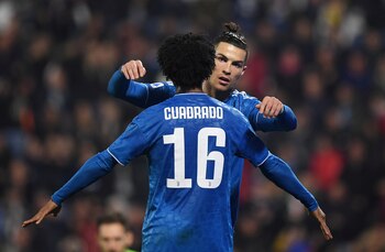 Juan Guillermo Cuadrado y Cristiano