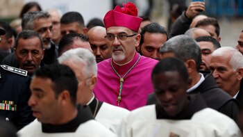 El patriarca latino de Jerusalén: