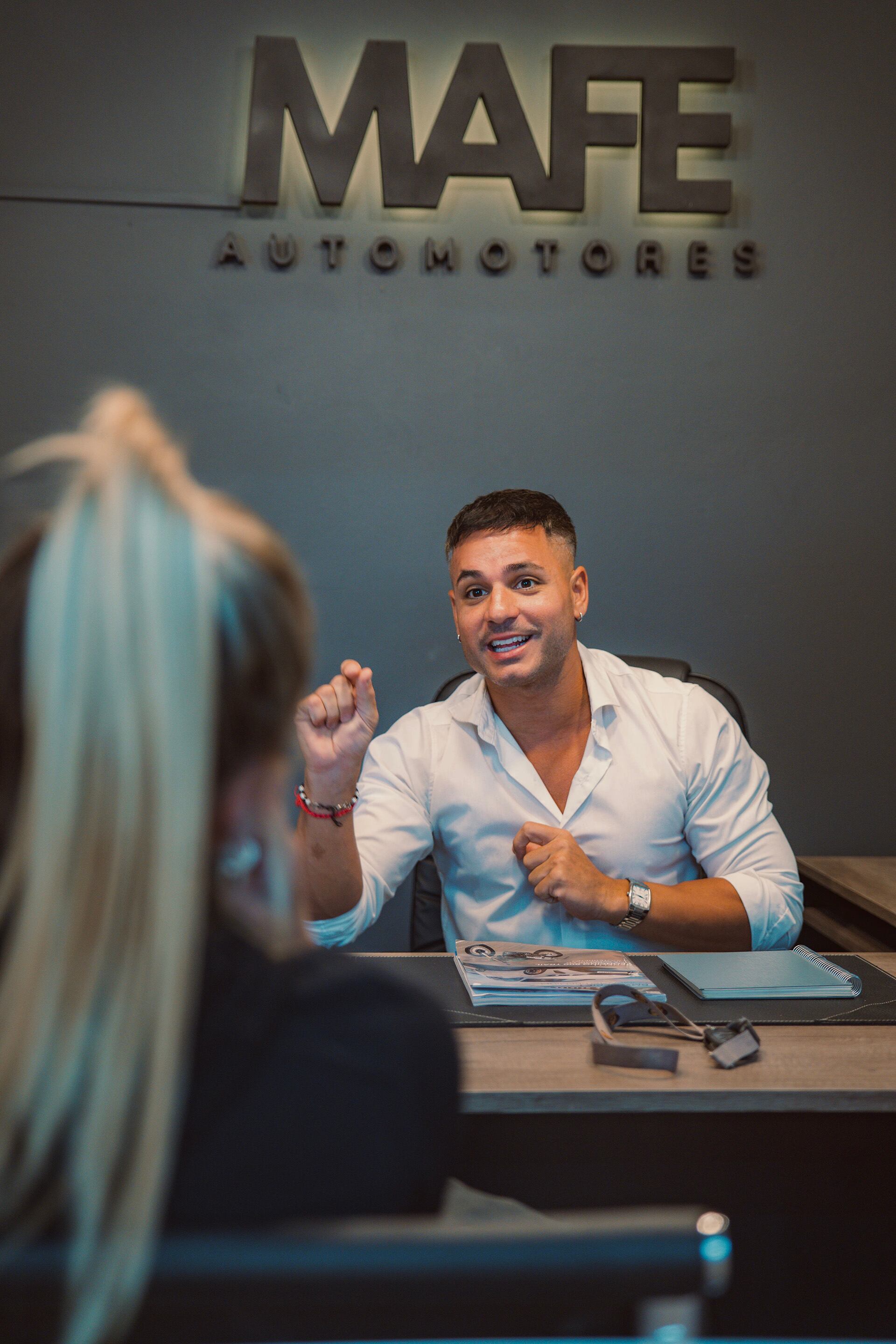 Está a cargo de las redes sociales de MAFE Automores (Crédito: Mauro Dalla Costa)