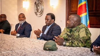 El expresidente Joseph Kabila, líder de un nuevo movimiento político-militar integrado por el M23